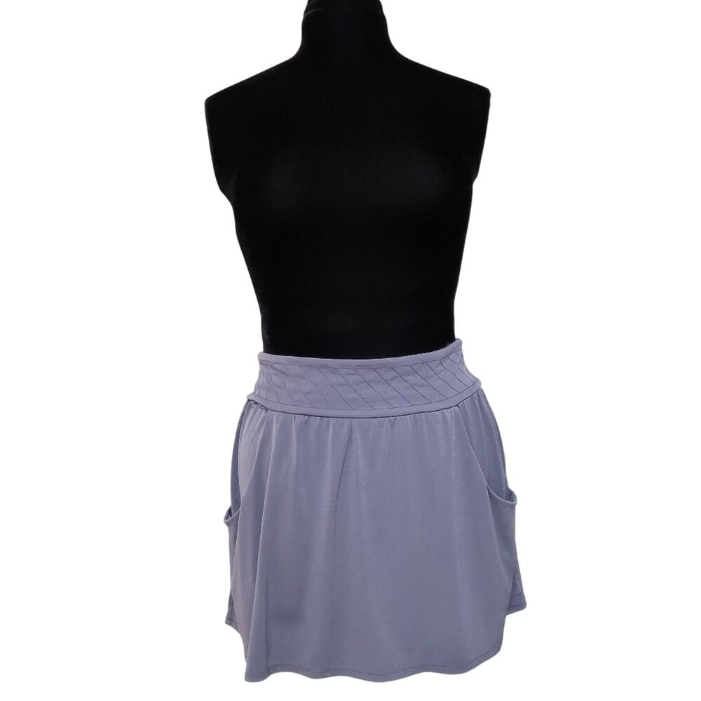 Banana‎ Republic French Blue Slinky Mini Skirt with Pockets Medium